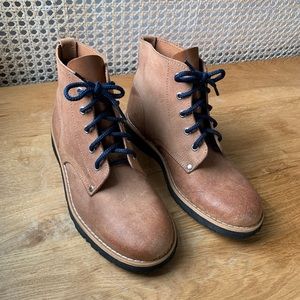 NWOB Brown Leather Handmade Boots